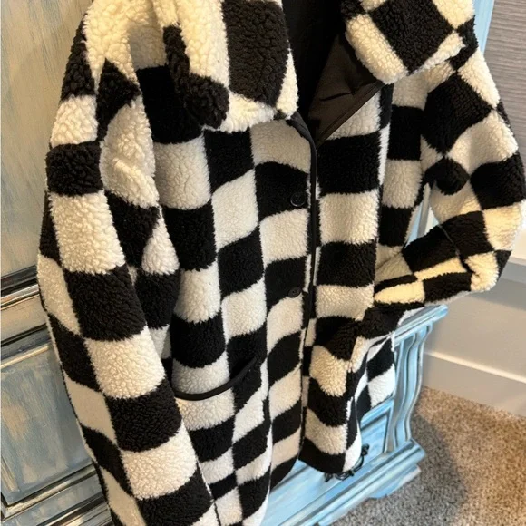Double Take Oversized Checkered Jacket💥 new price!! - Picture 2 of 5